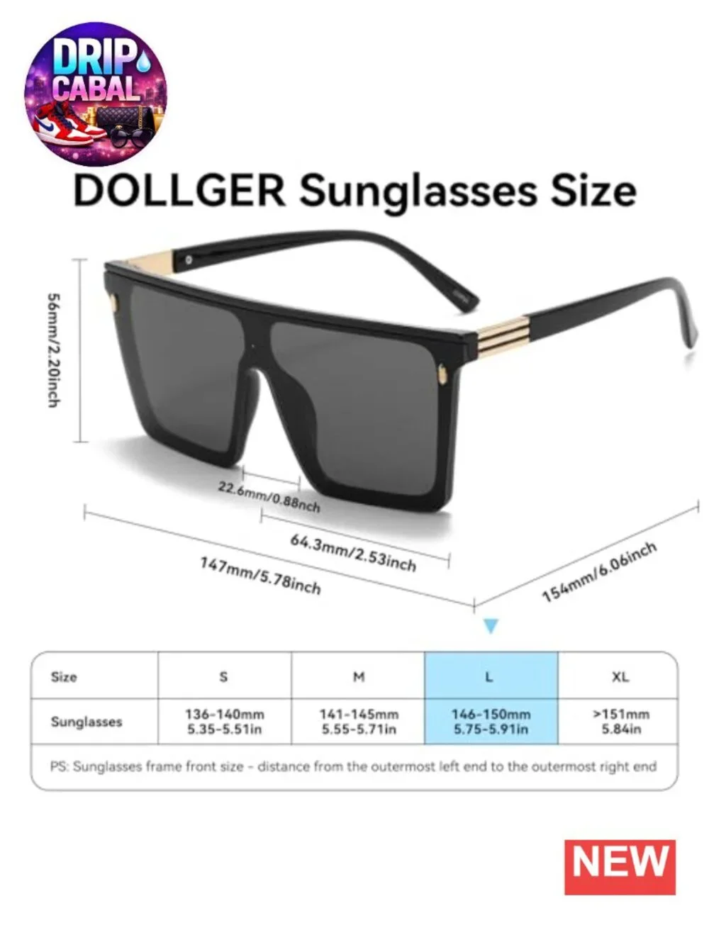 Oversized Square Sunglasses for Women Men UV400 Flat Top Big Shades